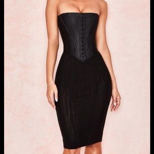 House of CB black JALEESA dress -XS